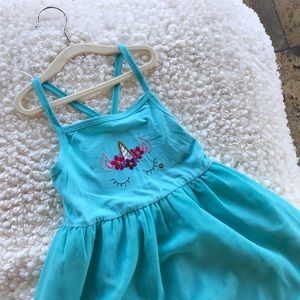 New! Girls Size 4 Unicorn Dress